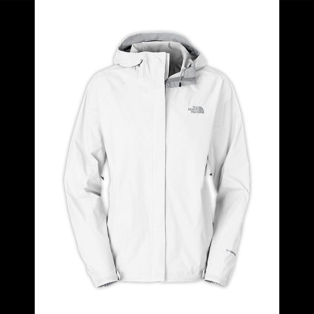 North Face Venture White Rain Jacket
